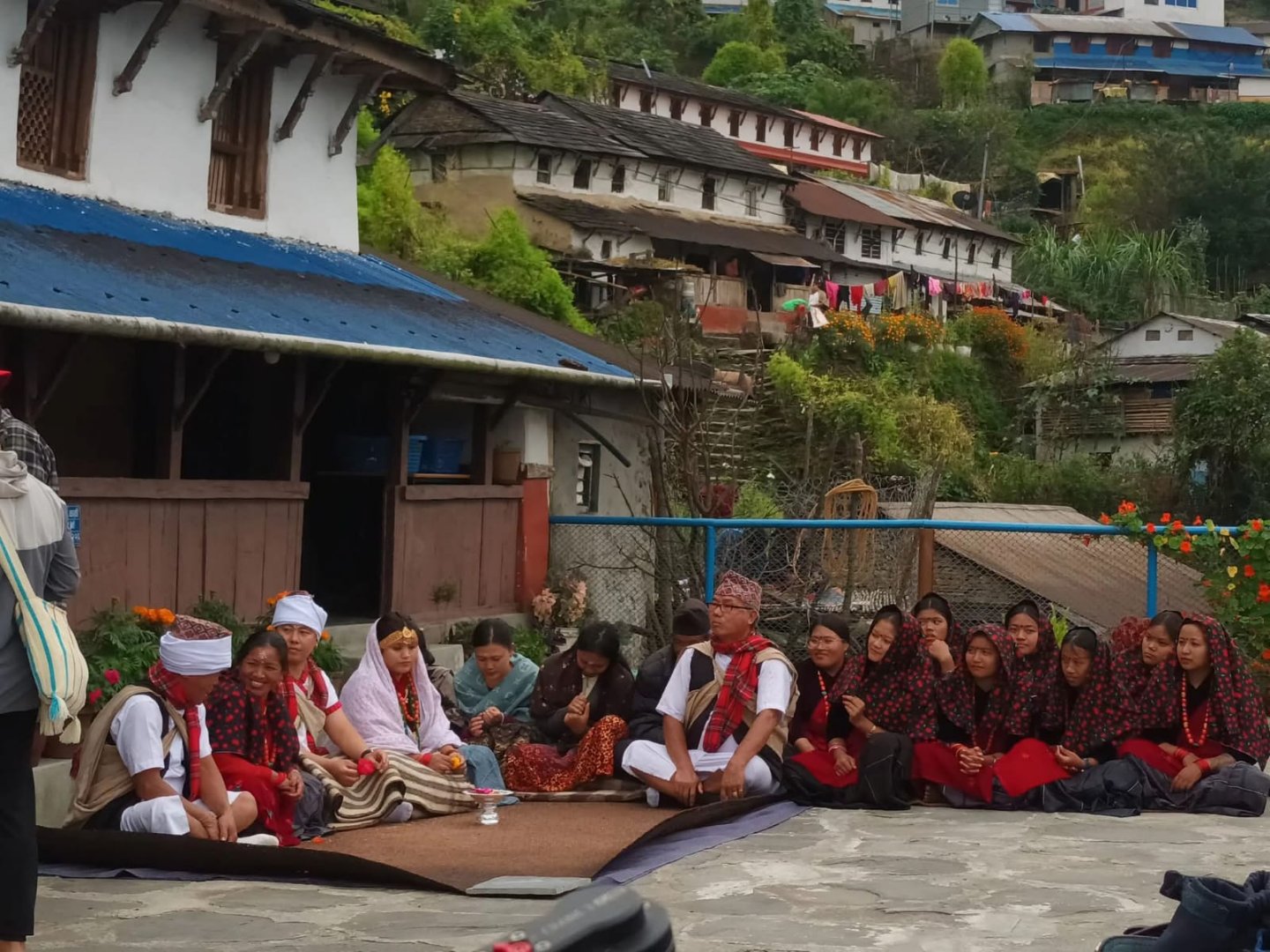 Cultural show in a homestay in Ghandruk village
