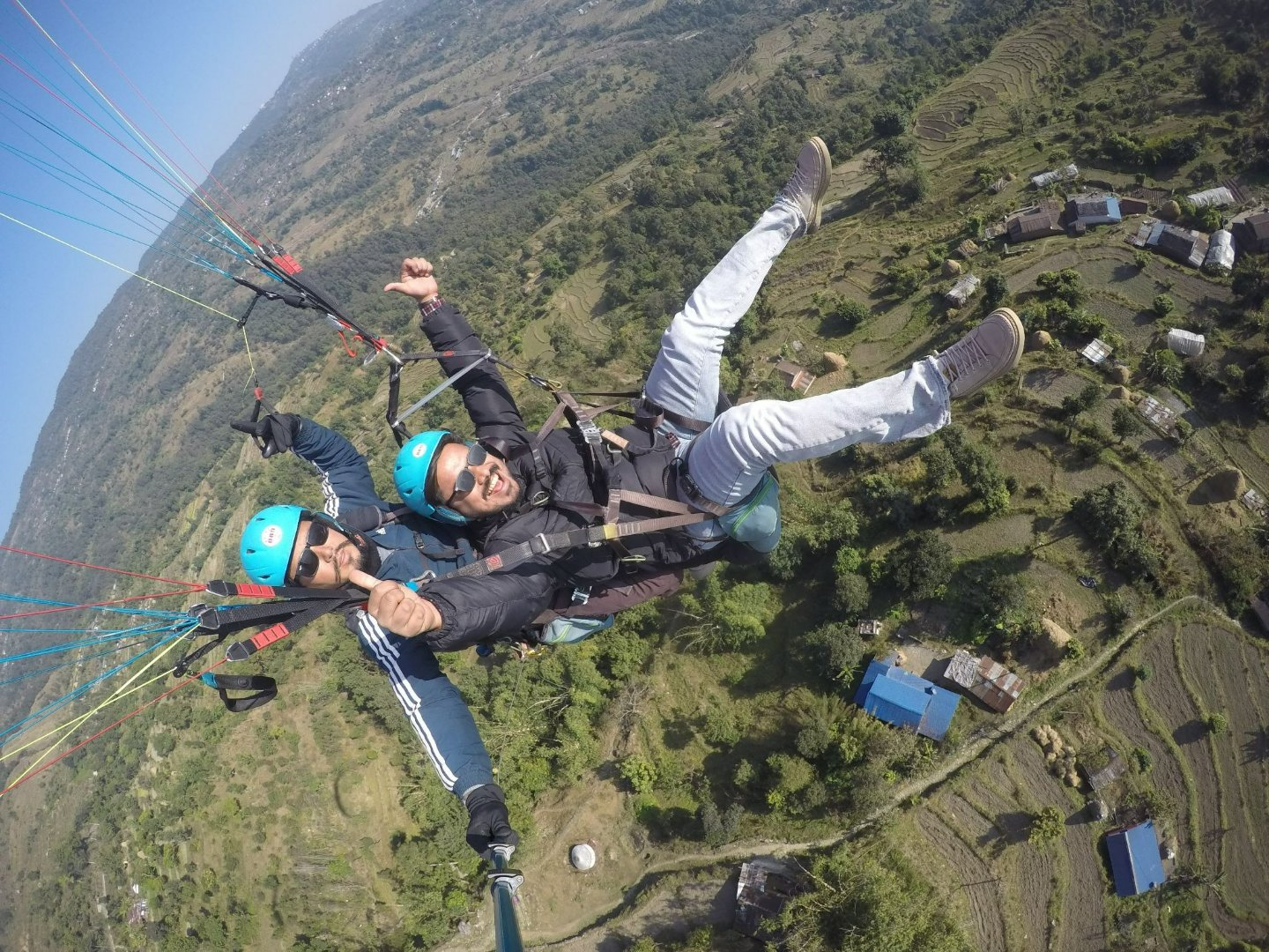 Paragliding in Pokhara