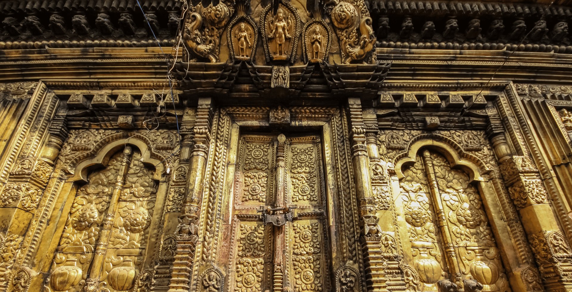 Golden Gate of Changunarayan Temple