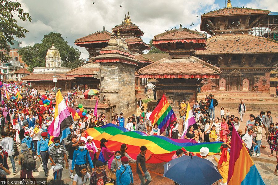 Pride Parade in Bhaktapur
