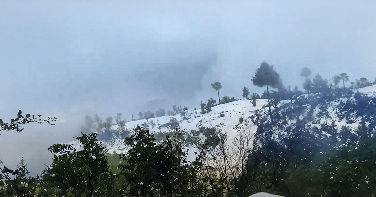 Snowfall at Dalchoki