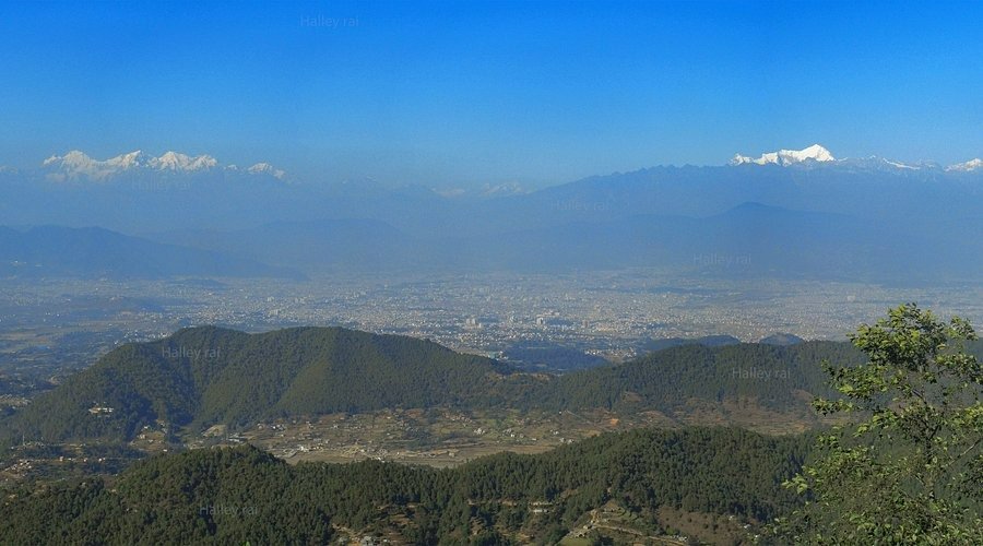 View from Dalchoki Ridge