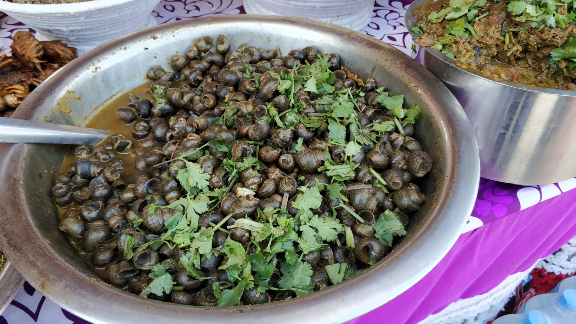 Ghongi- Local Tharu Dish