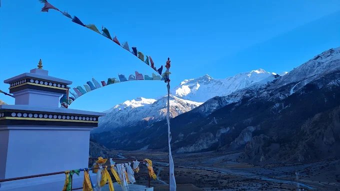 Mount Annapurna visible from Alpine Homes