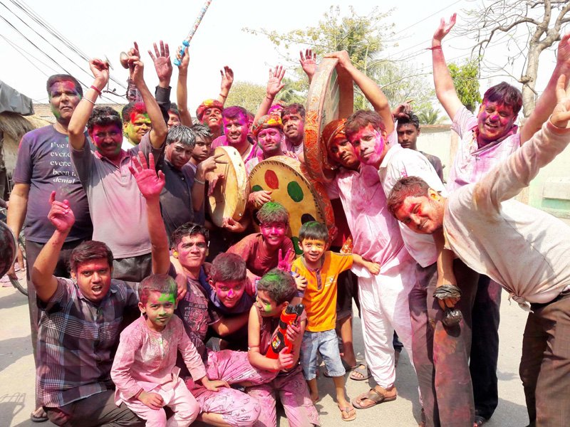 Holi in Birgunj