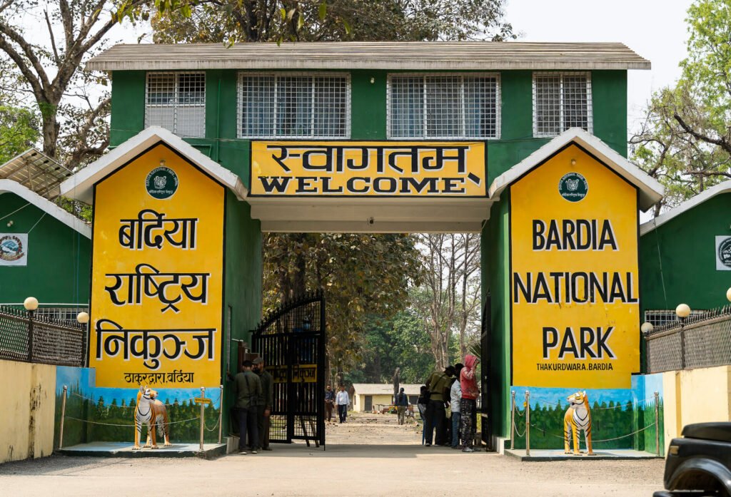 Entrance at Bardiya National Park