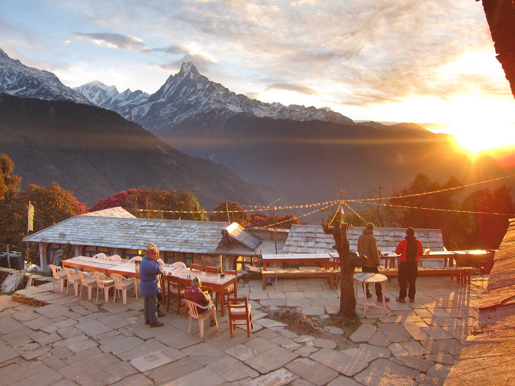 Sunrise view from Ghandruk