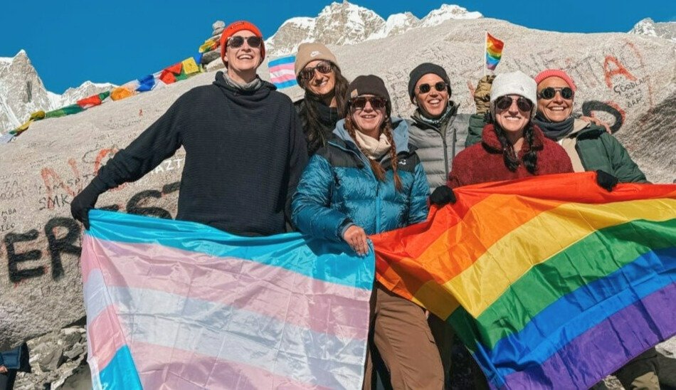 Queer Group in Everest Base Camp
